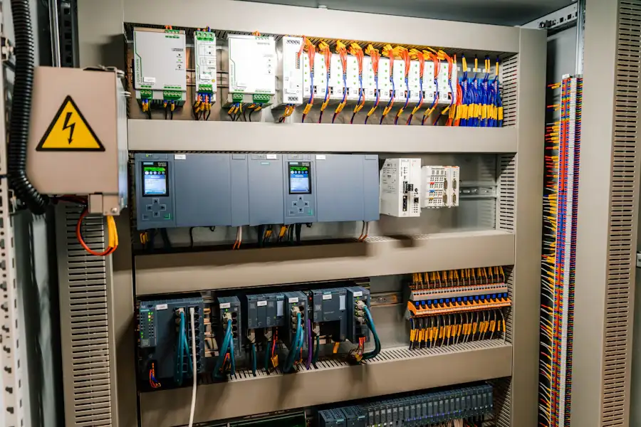 Electrical control and distribution panel